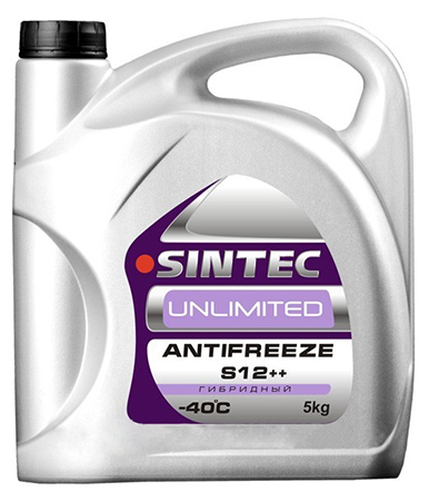 Антифриз Sintec Unlimited G12 5кг